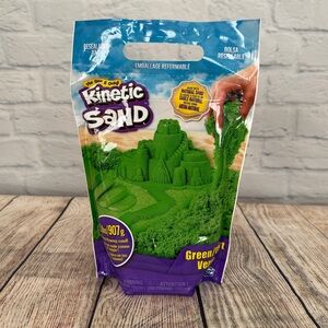 New Kinetic Sand Green 2lb The Original Moldable Sensory Play Sand